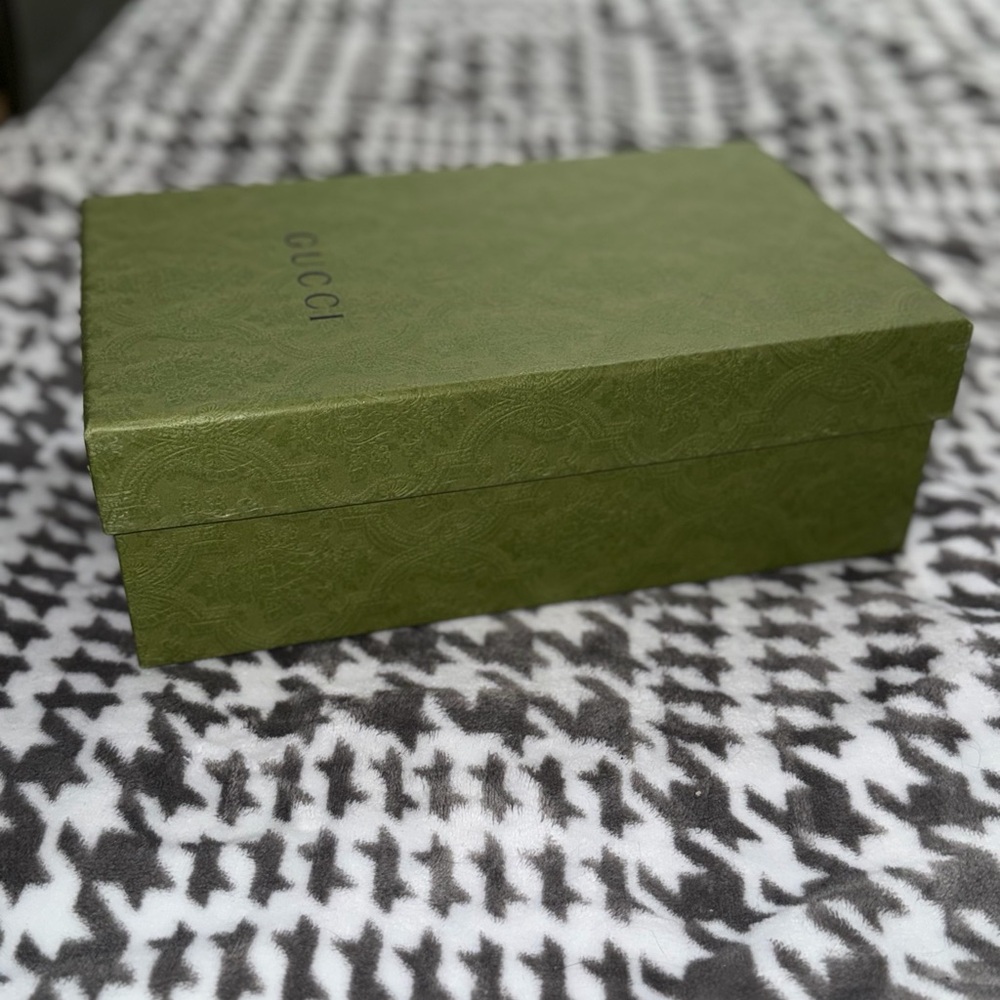 Gucci Olive Green Accessory Box